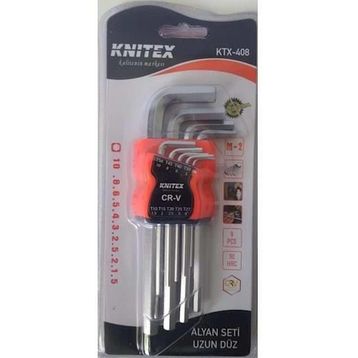 Knitex KTX408 Uzun Düz Alyan Seti