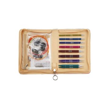 KnitPro 47404 Zing Değiştirilebilir Misinalı Deluxe Şiş Seti
