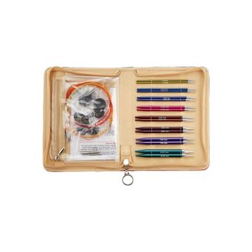 KnitPro 47404 Zing Değiştirilebilir Misinalı Deluxe Şiş Seti