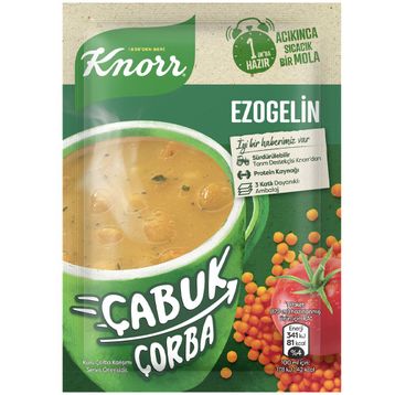 Knorr 22 gr Çabuk Ezogelin Çorbası