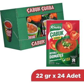 Knorr 22 gr Kıtırlı Domates Çabuk Çorba