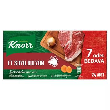 Knorr 240 gr Et Suyu Bulyon (24 adet)