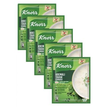 Knorr 72 gr Kremalı Tavuk Çorba (3 adet)