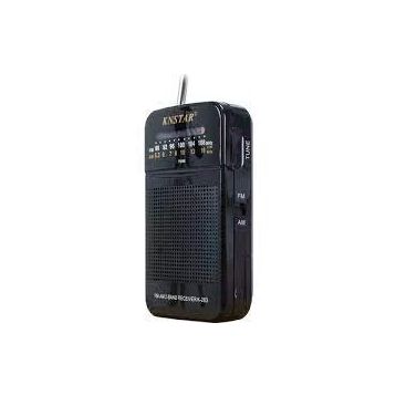 Knstar K-263 Cep Tipi Taşınabilir FM Radyo