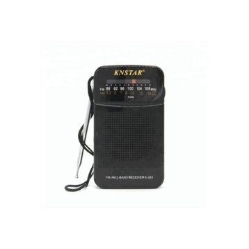 Knstar K-263 Cep Tipi Taşınabilir FM Radyo