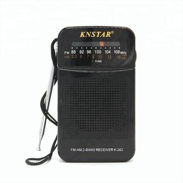 Knstar K-263 Cep Tipi Taşınabilir FM Radyo