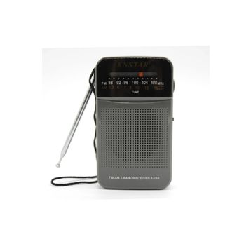 Knstar K-263 Cep Tipi Taşınabilir FM Radyo