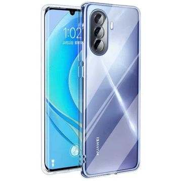 KNY Huawei Nova Y70 Ultra İnce Şeffaf Silikon Cep Telefonu Kılıfı