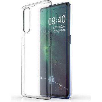 KNY Oppo Reno 3 Pro Ultra İnce Şeffaf Silikon Cep Telefonu Kılıfı