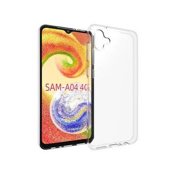 KNY Samsung Galaxy A04 4G Ultra İnce Şeffaf Silikon Cep Telefonu Kılıfı