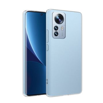 KNY Xiaomi 12 Pro Ultra İnce Şeffaf Silikon Cep Telefonu Kılıfı