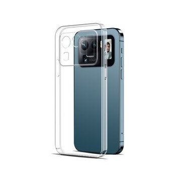 KNY Xiaomi Mi 11 Ultra Kamera Korumalı Şeffaf Silikon Cep Telefonu Kılıfı