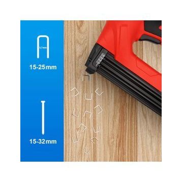 Kobb KBZ90 15-25 mm Zımba Ve 15-32 mm Profesyonel Çivi Çakma Makinesi + 3000 Adet Yedek Zımba