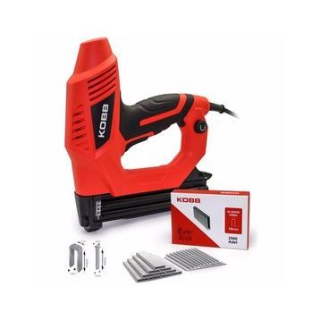 Kobb KBZ90 15-25 mm Zımba Ve 15-32 mm Profesyonel Çivi Çakma Makinesi + 3000 Adet Yedek Zımba