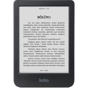 Kobo Clara BW 16 GB 6 inç E-Kitap Okuyucu