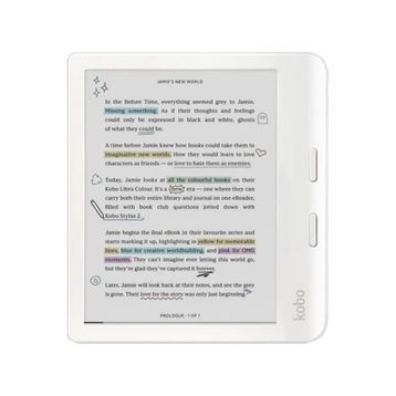 Kobo Libra Colour 32 GB 7 inç Beyaz E-Kitap Okuyucu