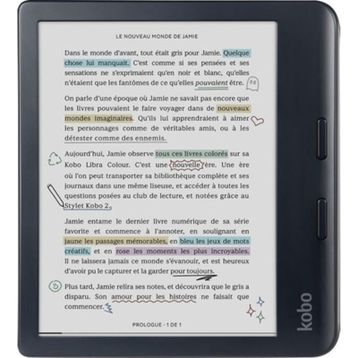 Kobo Libra Colour 32 GB 7 inç Siyah E-Kitap Okuyucu
