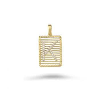 Koçak 14 Ayar Harf Altın Kolye Ucu