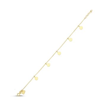 Koçak 14 Ayar Pullu Altın Bileklik