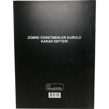 Kocaoluk Zümre Öğretmenler Kurulu 100 Yaprak Karar Defteri