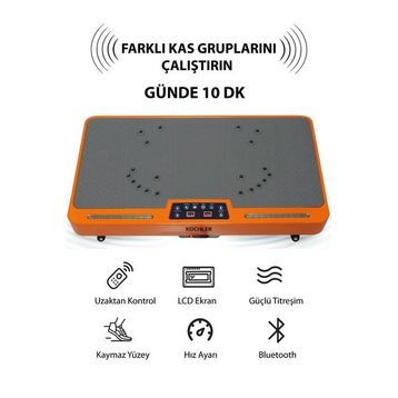 Kochler Shaper Titreşimli Bluetoothlu Kondisyon Aleti ve Egzersiz Aleti