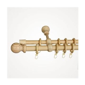 Koçtaş 1,2 Metre - Çam Ahşap Rustik İkili