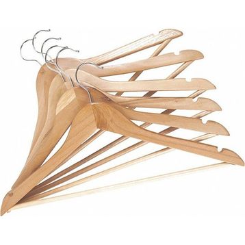 Koçtaş Basic 6'lı Naturel Ahşap Askı