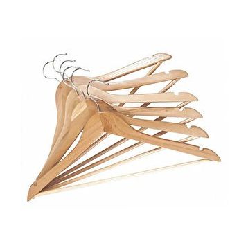 Koçtaş Basic 6'lı Naturel Ahşap Askı