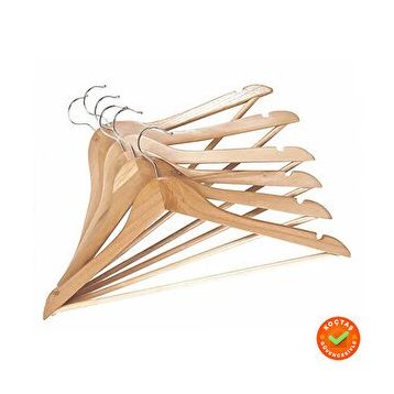 Koçtaş Basic 6'lı Naturel Ahşap Askı