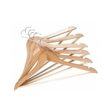 Koçtaş Basic 6'lı Naturel Ahşap Askı