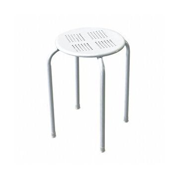 Koçtaş Beyaz Metal Tabure