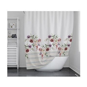 Koçtaş BS-11237 2'li Gül Perde 100x200 cm