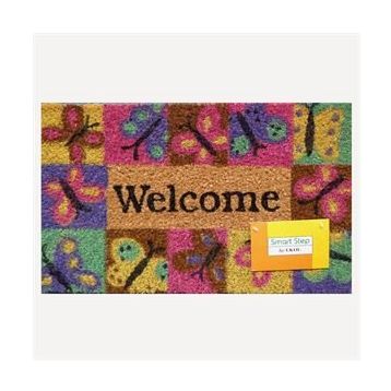 Koçtaş Butterfly 30x50 cm Pvc Tabanlı Koko Paspas