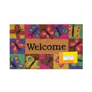 Koçtaş Butterfly 30x50 cm Pvc Tabanlı Koko Paspas