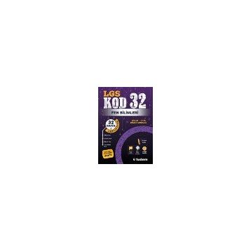 KOD 32 LGS Fen Bilimleri 32 Hafta 4 Haftalık Tekrar - Tudem Yayınları