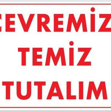 KOD:1204 Temizlik Düzen 25x35 Uyarı Levhası