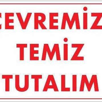 KOD:1204 Temizlik Düzen 25x35 Uyarı Levhası