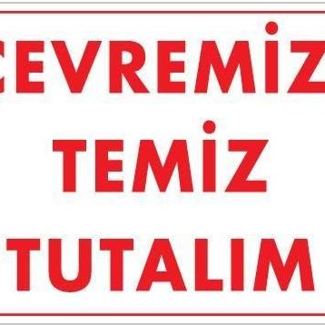 KOD:1204 Temizlik Düzen 25x35 Uyarı Levhası