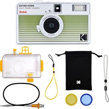 Kodak Ektar H35N Yeşil Fotoğraf Makinesi + Premium Paket