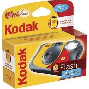 Kodak Fun Saver Flaşlı 39 Poz Tek Kullanımlık Fotoğraf Makinesi