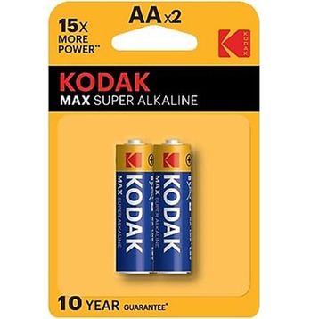 Kodak Max 30952829 2 Adet Alkalin Kalem Pil