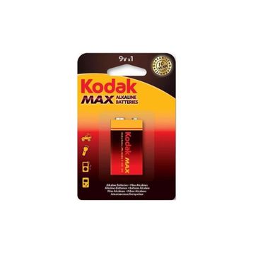 Kodak Max 9 Volt Alkaline Blisterli Yassı Pil