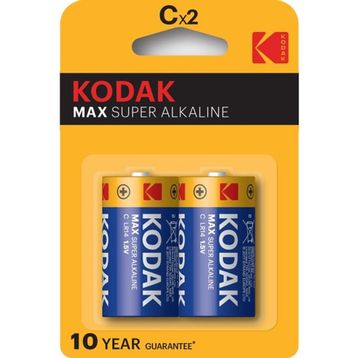 Kodak Max Alkalin Orta 2 Adet Pil