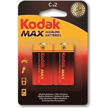 Kodak Max Orta Alkalin 2'li Pil