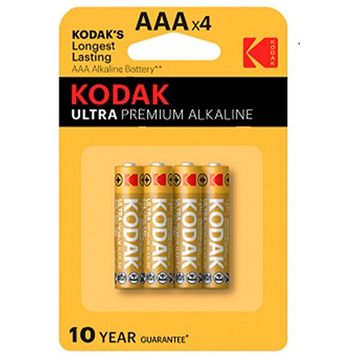 Kodak Ultra Premium 3x4 Alkalin Ince Pil