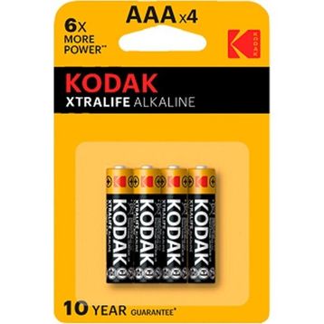 Kodak Xtralife 2 Adet 4'lü Alkalin İnce Pil
