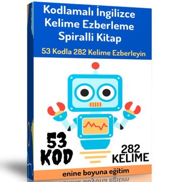 Kodlamalı İngilizce Kelime Ezberleme Kitabı