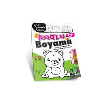 Kodlu Boyama 3-4 Yaş - Niha Çocuk