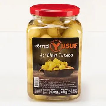 Köfteci Yusuf 900 gr Acı Biber Turşusu