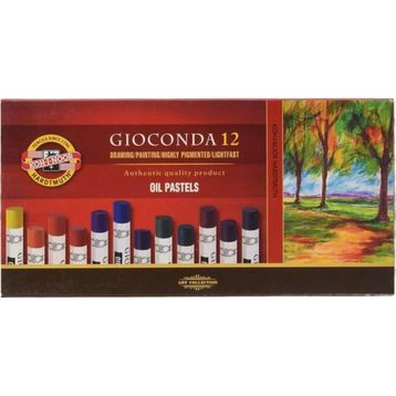 Koh-i Noor 199027 Gioconda 12 Adet N:8352 Yağlı Pastel Boya Seti